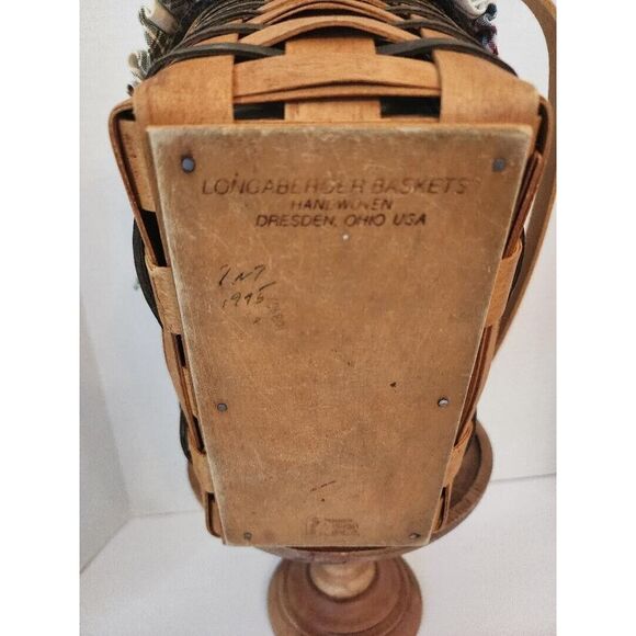 Retired Set of 3 Longaberger Woven  Baskets - Picture 11 of 11